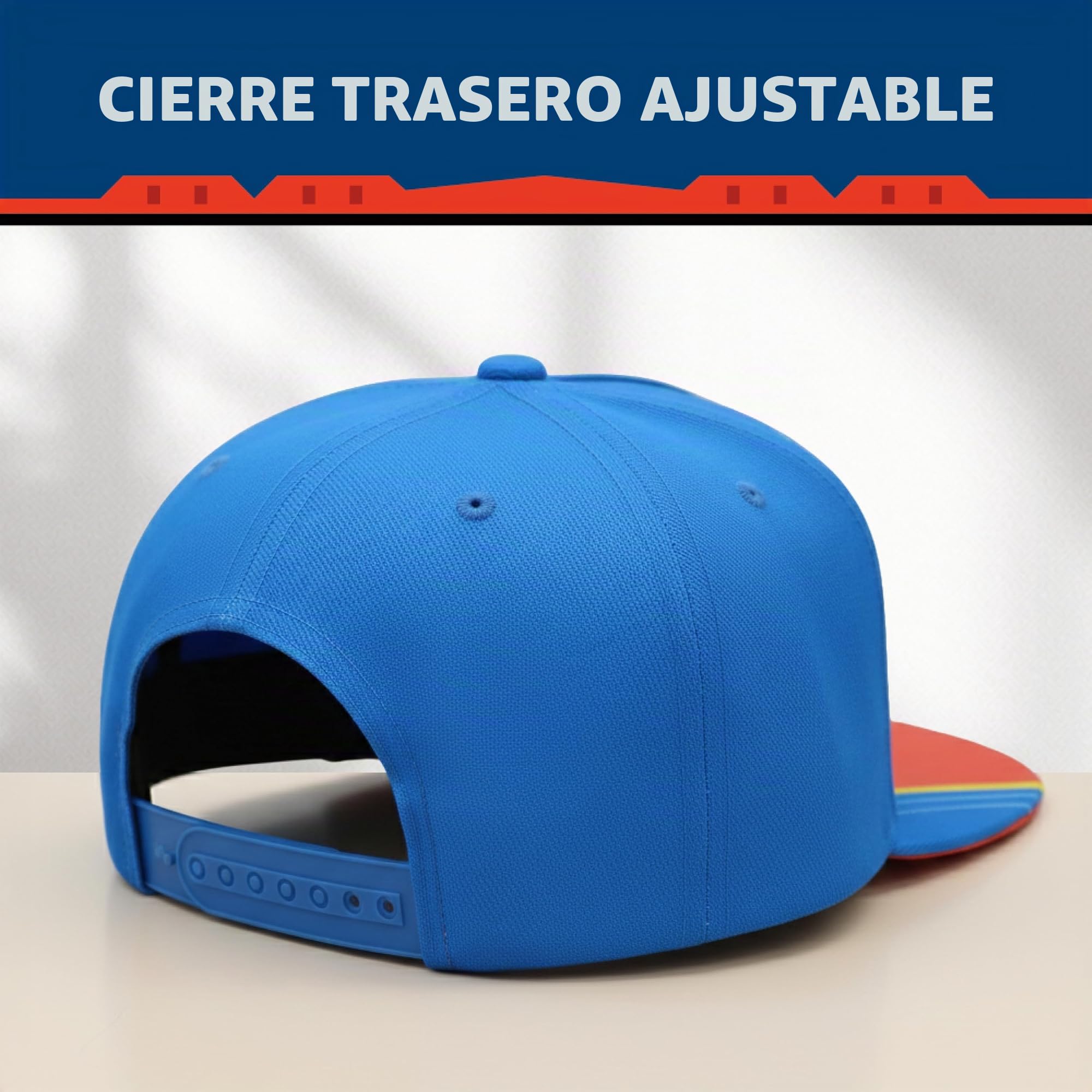 Concept One DC Comics Superman Baseball Cap, Snapback Hat with Flat Brim Gorra de béisbol Unisex Adulto