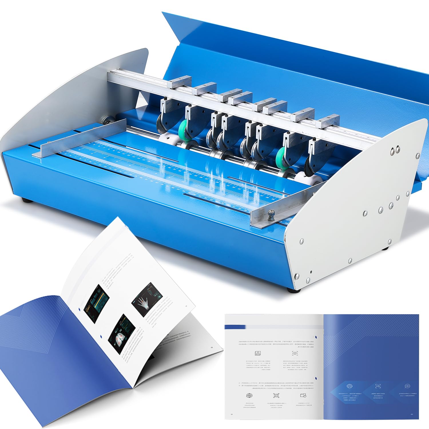 Amazon | NEWTRY 自動紙折り機 紙折り マーキングプレス機 インデント