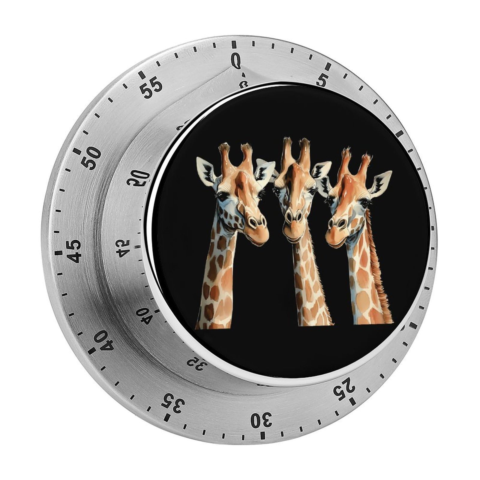 Giraffes Funny Funny Timer 60 Minute Countdown Timer Mechanical Time Management Tool for Kitchen Work