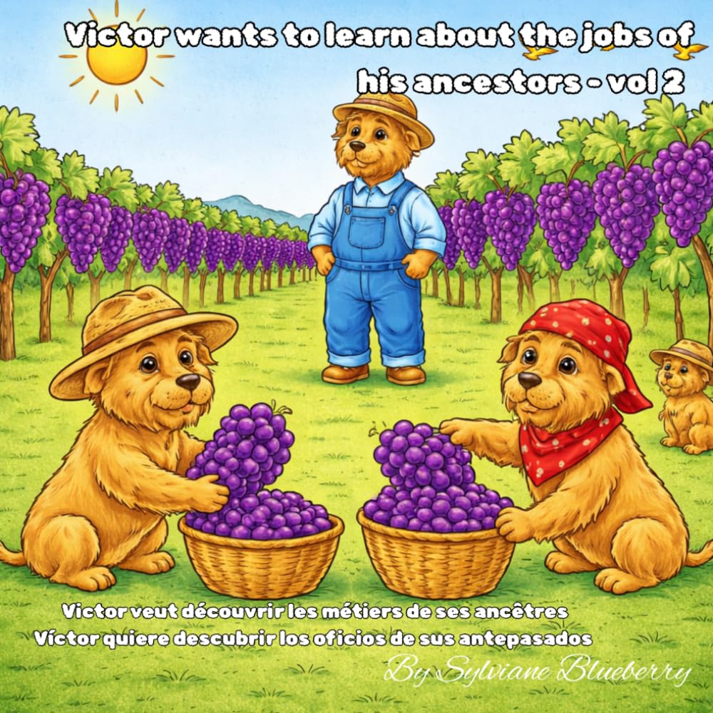 Victor wants to learn about the jobs of his ancestors -- vol 2: Victor veut découvrir les métiers de ces ancetres