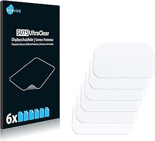 Savvies Protector de Pantalla para BMW Connectivity R 1200 GS 2018 [6 Unidades] - Transparente