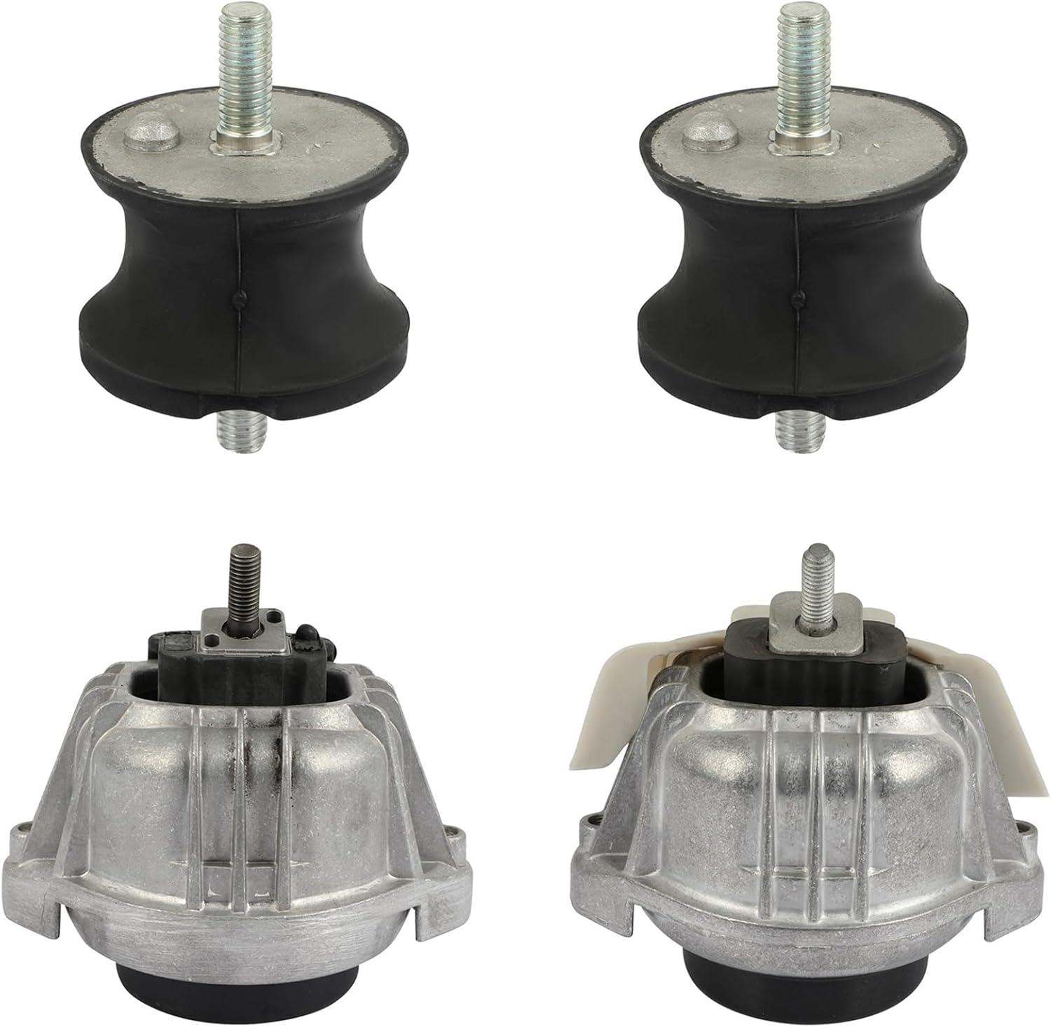 OCPTY 4PCS Front Left Right Engine Motor Mount Transmission Mount Kit Compatible for BMW 328i 2012, 335i 2007-2013, 335is 135is 2013, 335i xDrive 2009-2013, 1 Series M 2011, 135i 2008-2013, Z4