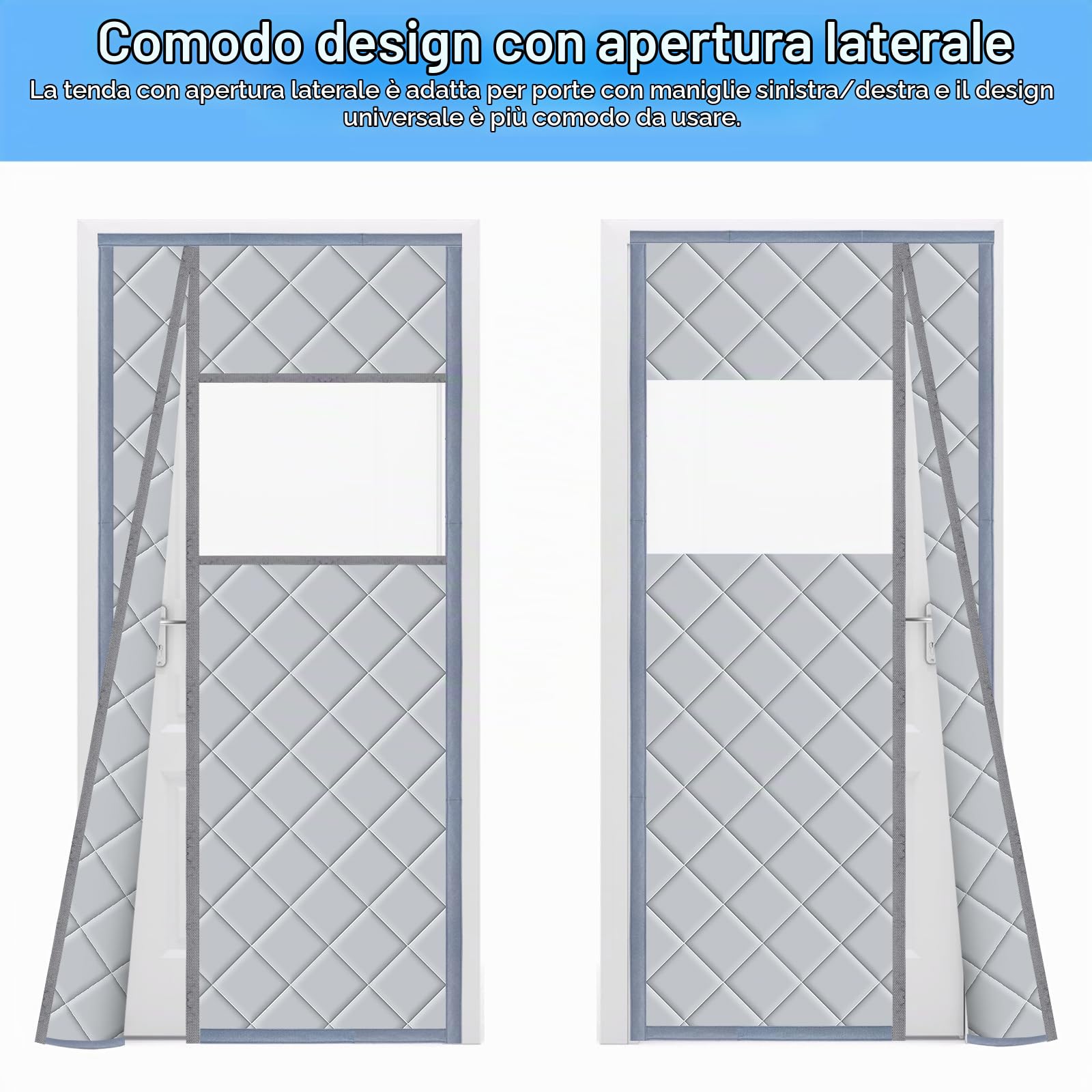 Tenda porta 140x240 Apertura laterale