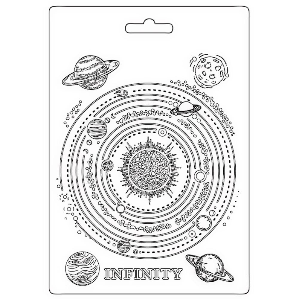 StamperiaInternational Soft Mould-Cosmos Infinity, A5