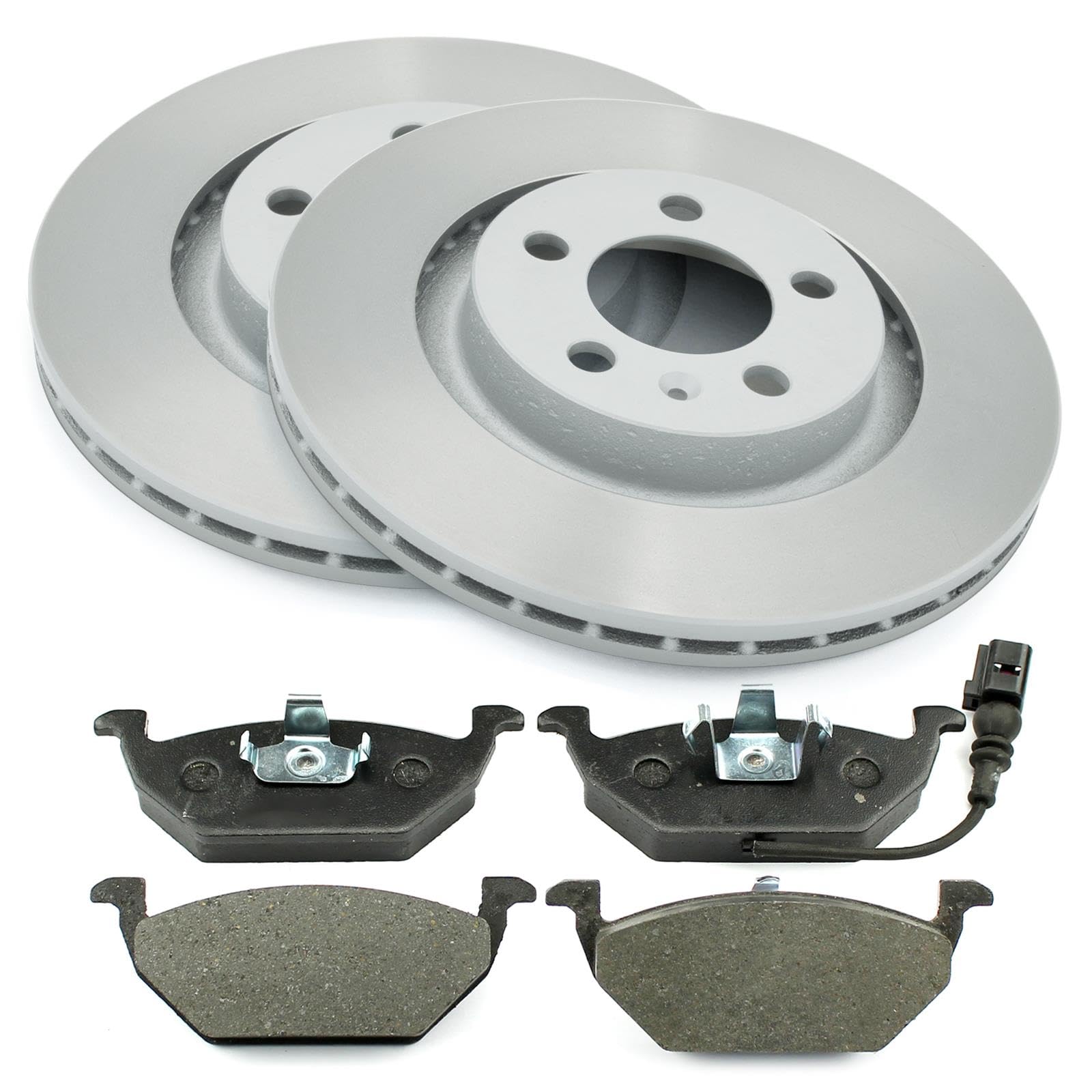 NB PARTS Bremsscheiben 280mm Bremsbeläge vorne passend für Audi A3 8L1 Seat Skoda VW Golf 4 Bora