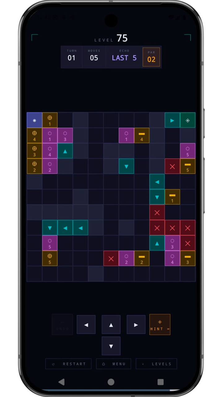 Echo Grid - A move echoed grid-based puzzle game! - App on Amazon Appstore