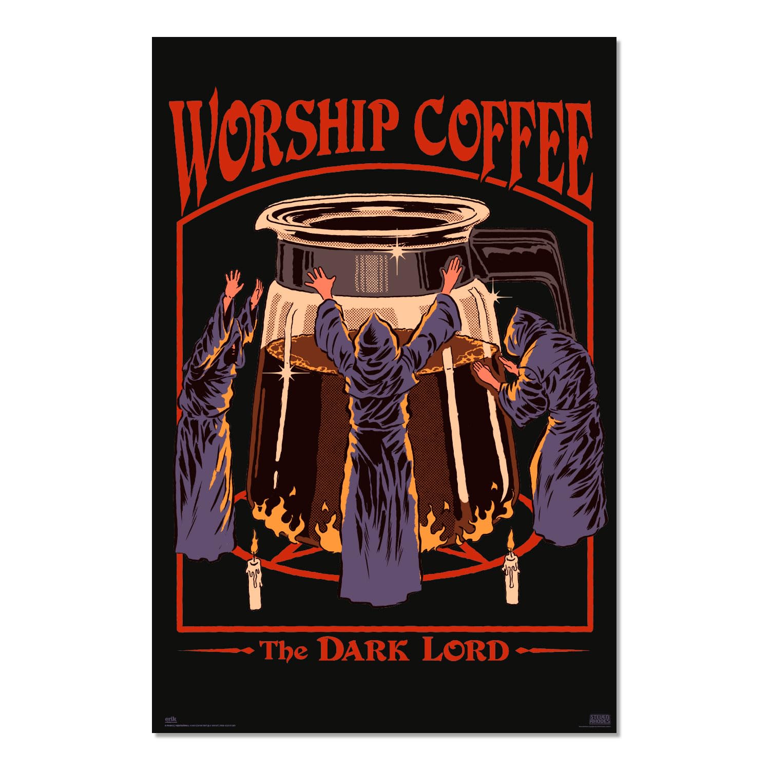 Grupo Erik Poster Steven Rhodes - 36 x 24 inches / 91.5 x 61 cm - Shipped Rolled Up - Cool Posters, Art Poster, Wall Posters & Prints