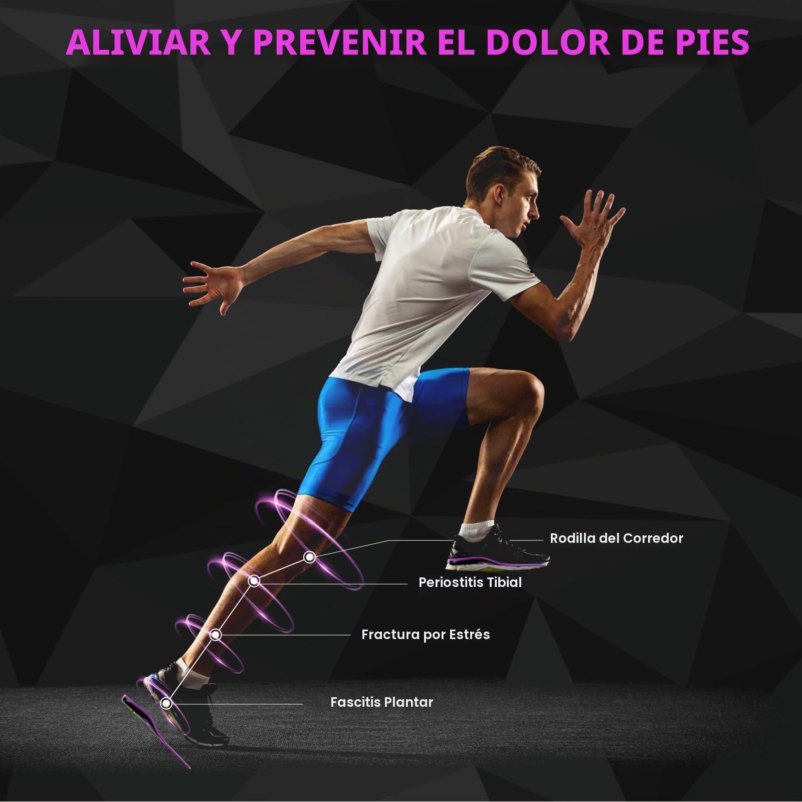 Welnove Plantillas Deportivas Hombre y Mujere con Almohadilla Metatarsal para Metatarsalgia, Neuroma de Morton, Plantillas de Soporte de Arco para Fascitis Plantar-Mujeres 39-40|Hombres 37-38