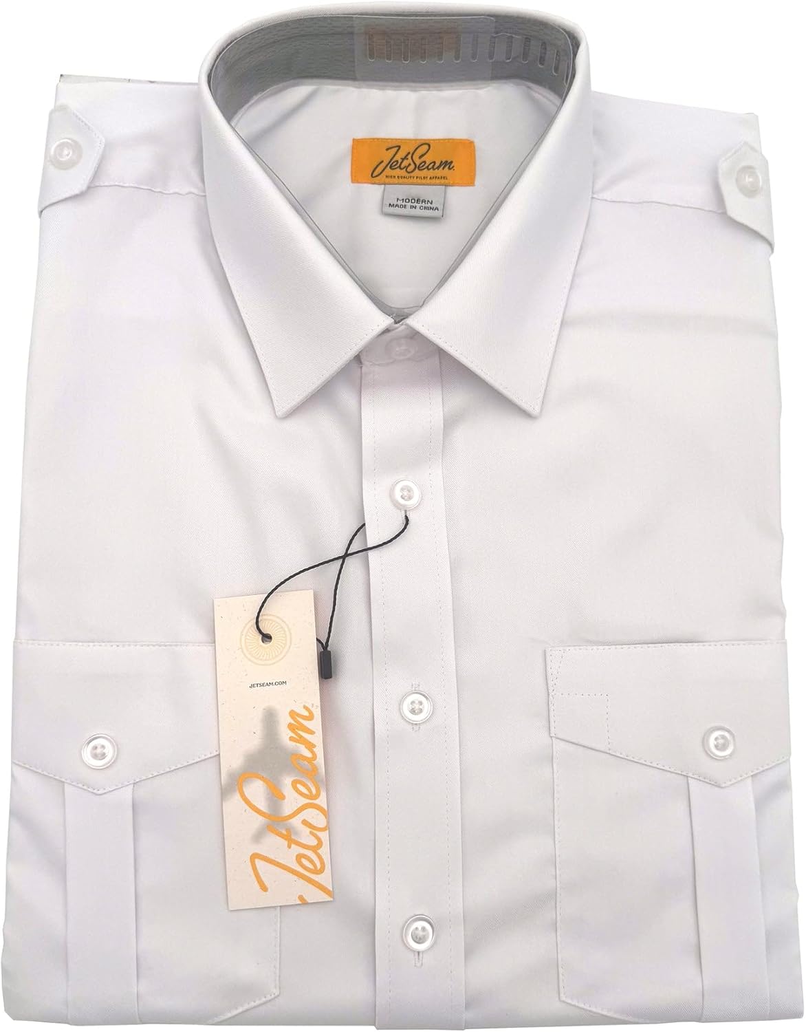 Men's Gold Label Modern Cut Short Sleeve Tall Pilot Shirt