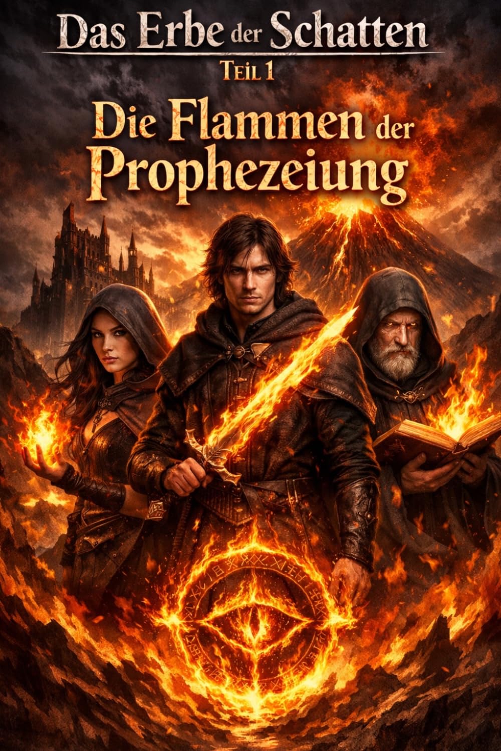 Das Erbe der Schatten: Die Flammen der Prophezeiung