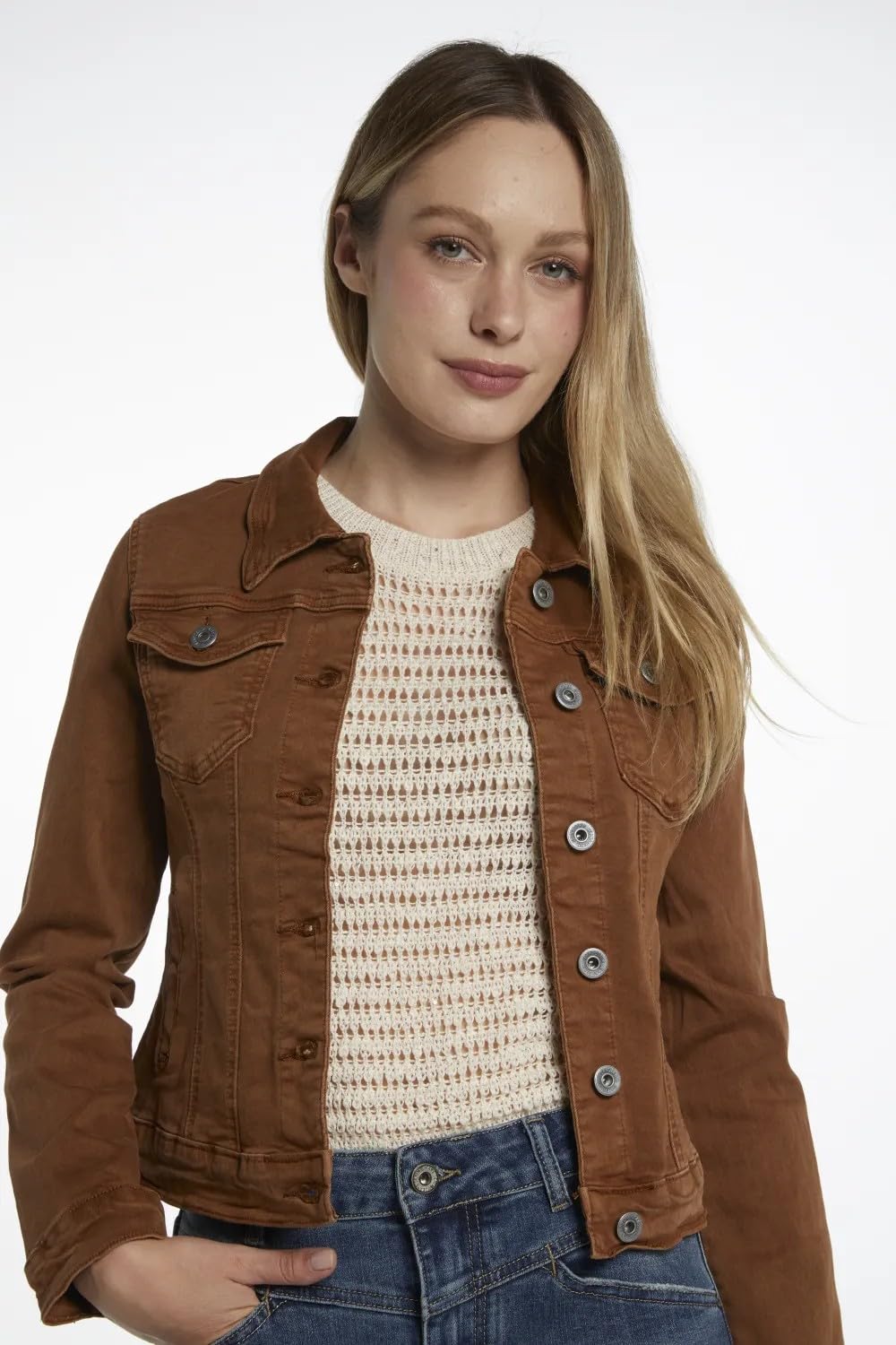 JOPHY & CO. Veste en jean pour femme (cod. 2274 & 2299)