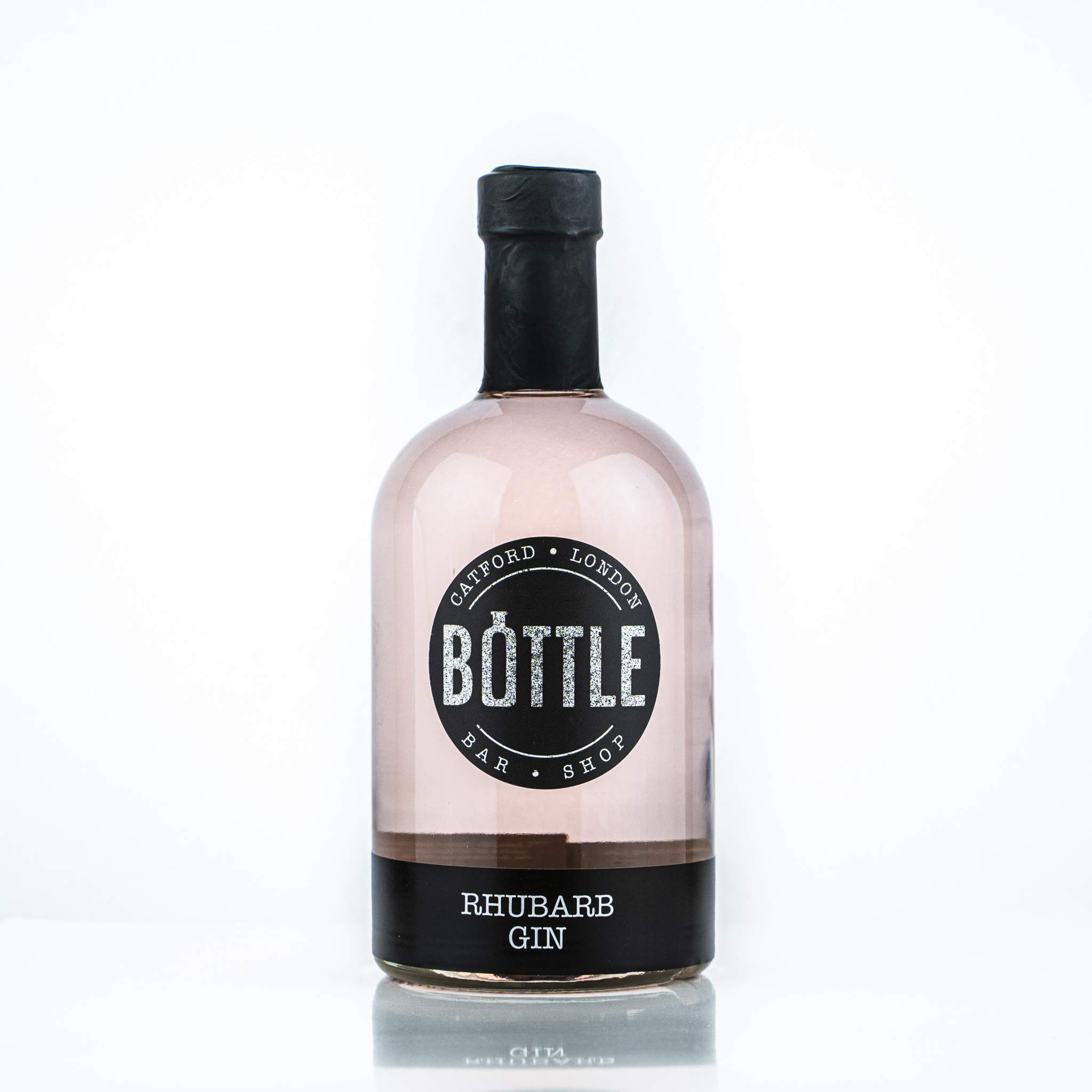 Rhubarb Infused Gin - by Bottle Bar And Shop, 500ml