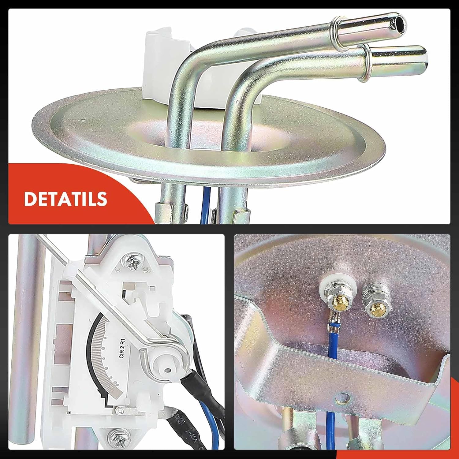 A-Premium Fuel Tank Sending Unit Compatible with Ford F-250 F250 F-350 F350, 1987 1988 1989, 6.9L 7.3L