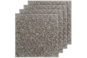 Smart Squares in A Snap Peel and Stick Waterproof Basement Carpet Tiles