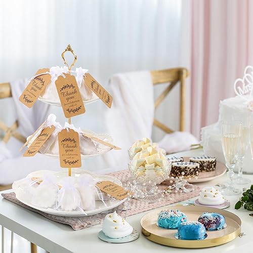 Miniatura 5 de Dansib Juego de 25 mini jabones blancos estilo girasol lindo jabón hecho a mano para regalos de fiesta de boda, regalos pequeños de despedida de