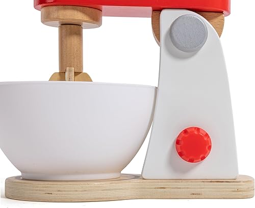 Miniatura 8 de Hape Wooden Mighty Mixer Kitchen Plaset | Juguete educativo para hornear para preescolares a partir de 3 años