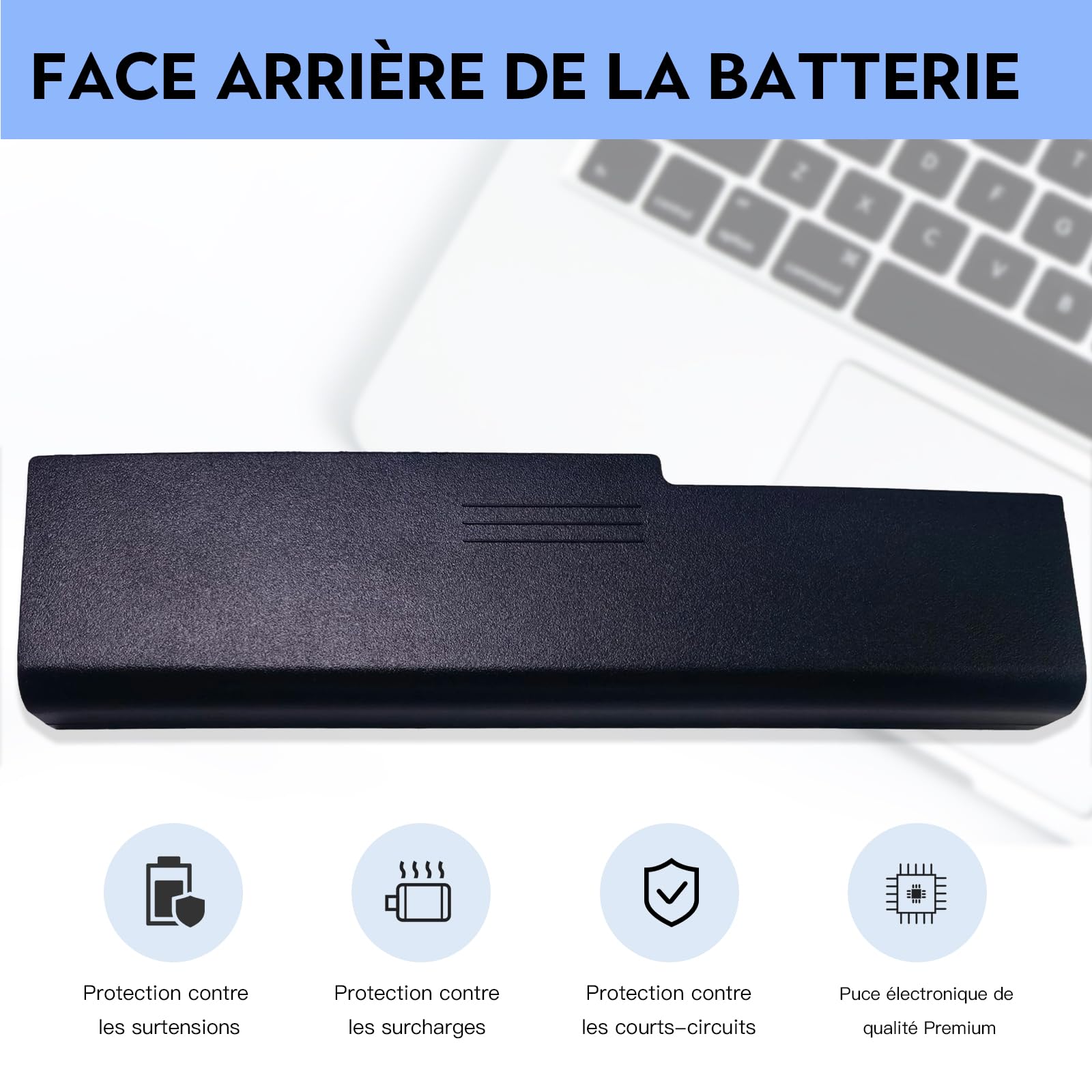 PA3817U-1BRS Batterie pour Toshiba Satellite L750 C650 C660 C660D C650 C650D C655 C665 C670D L650 L750D L755 L755D L770 L775 P750 A660 A660D PA3817U-1BAS PA3819U-1BRS PA3818U-1BRS PABAS228