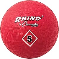 Vista 11 de Champion Sports Playground Ball – Durable High-Bounce Ball, Sizes 5", 6", 7", 10", 13" & 16" for Gym, Recess & Play