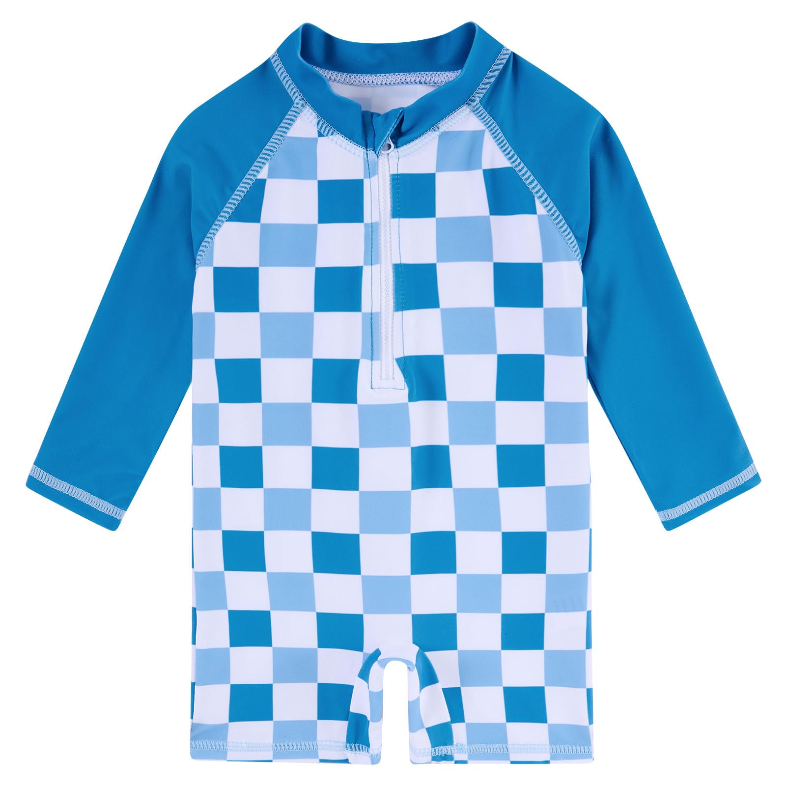 uideazone 3M-3T Toddler Baby Boys UPF 50+ One Piece Rash Guard Swimsuit