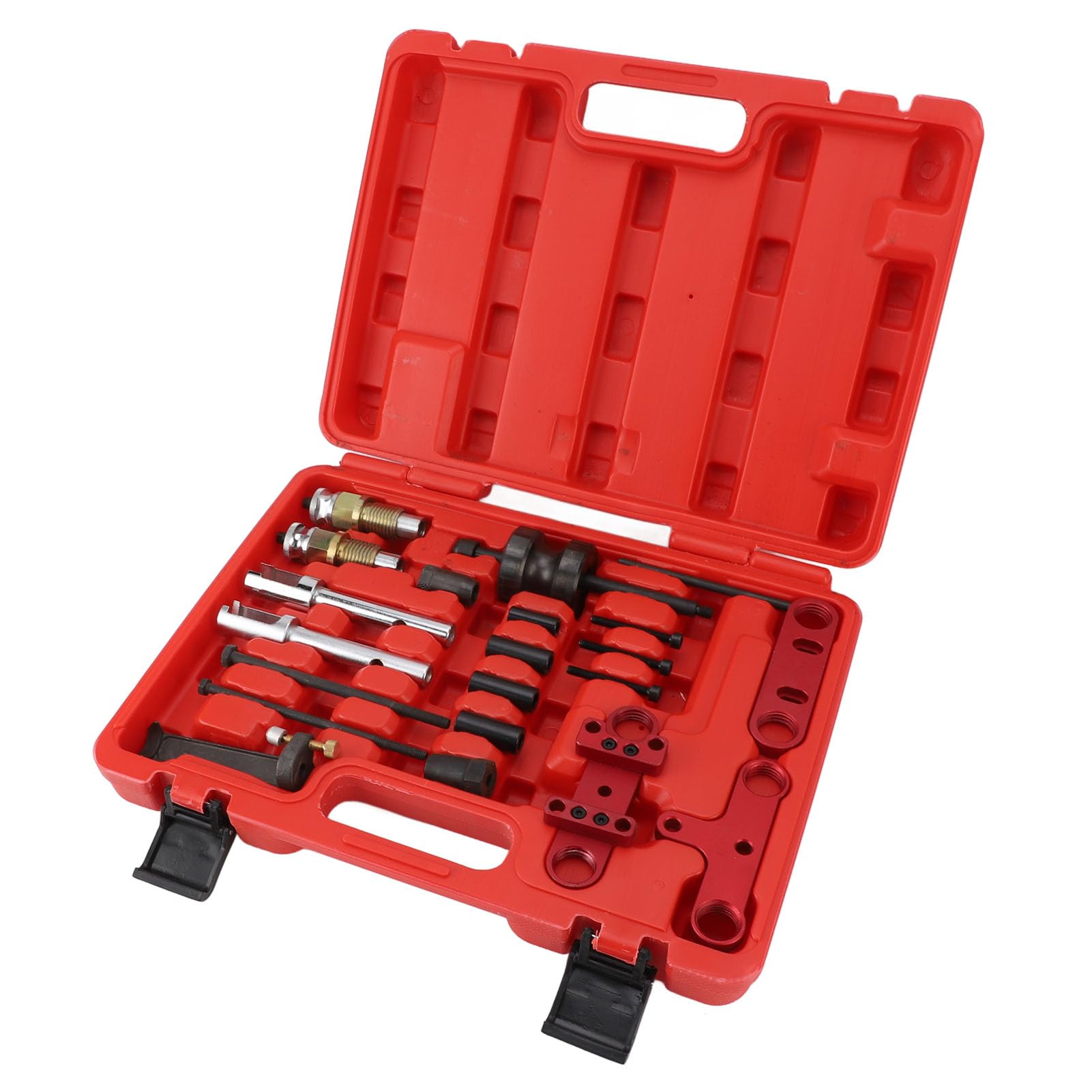 Tbest Kit di Strumenti per la Rimozione dell'iniettore di Carburante per Motori N20 N55 N54 Set di Installazione Estrattore in Acciaio al Carbonio per Riparazione e Manutenzione