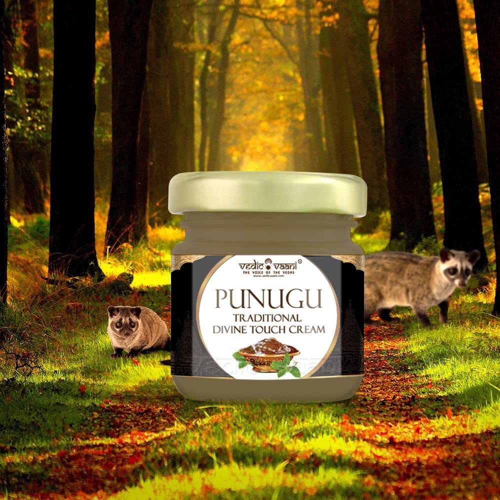 Vedic Vaani Punugu Traditional Divine Touch Cream For Applying Body And Using in Puja (40 Gms)-image-7