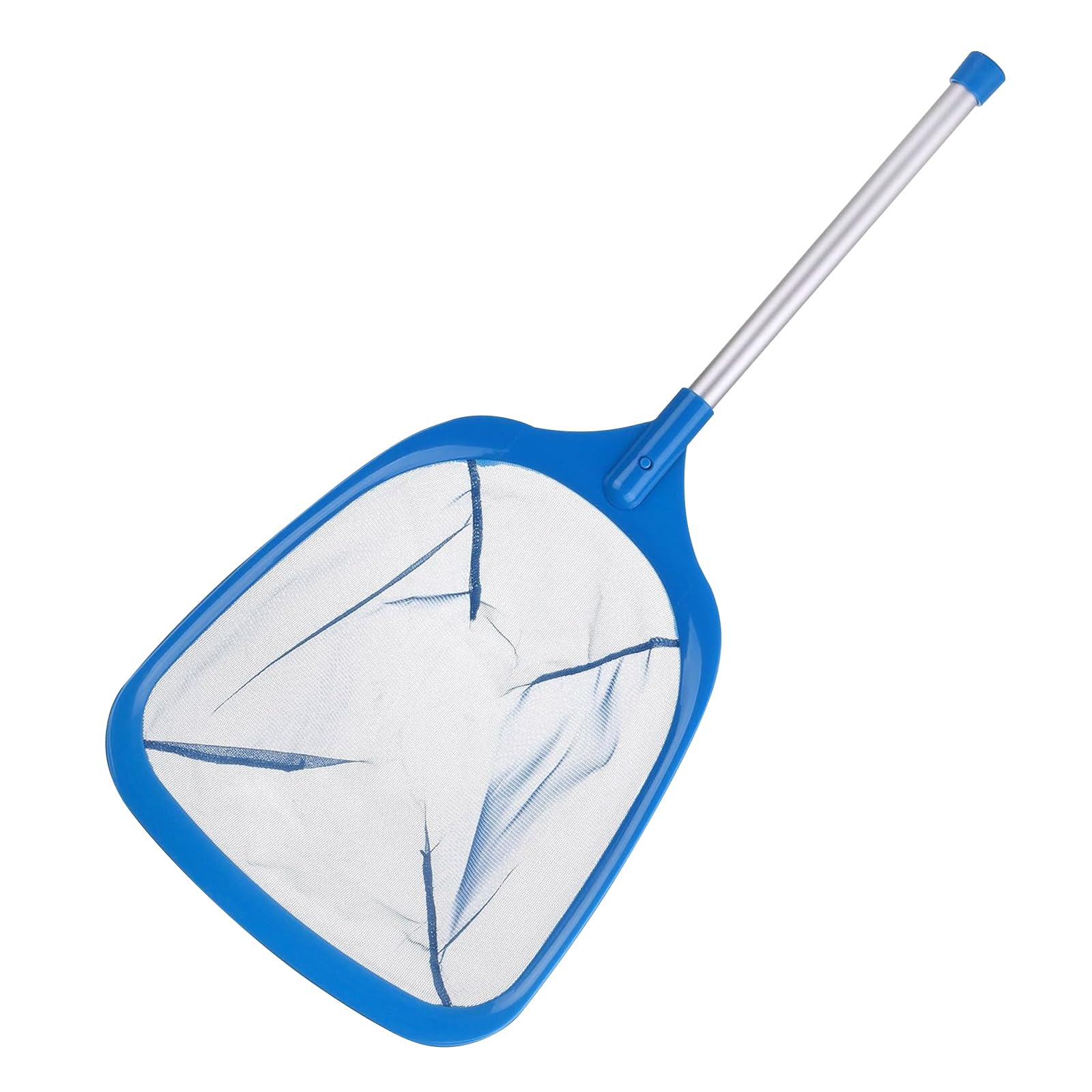 Recogehojas para Piscinas, 62 cm Red para Piscina con Mango, 15 cm Reforzado Malla Fina para Limpiar Hojas Pinocha Bichos, Pool Skimmer Rake Net, para SPA, Acuario, Estanque, Fuente