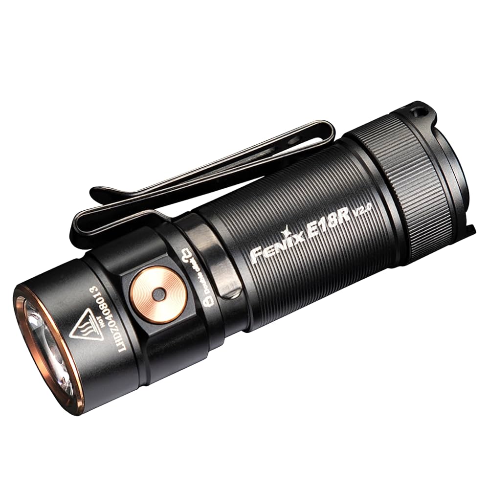 FENIX E18RV20 充電式LEDライト E18R V2.0 Amazon.co.jp: Fenix E18R V2.0 フラッシュライト EDC