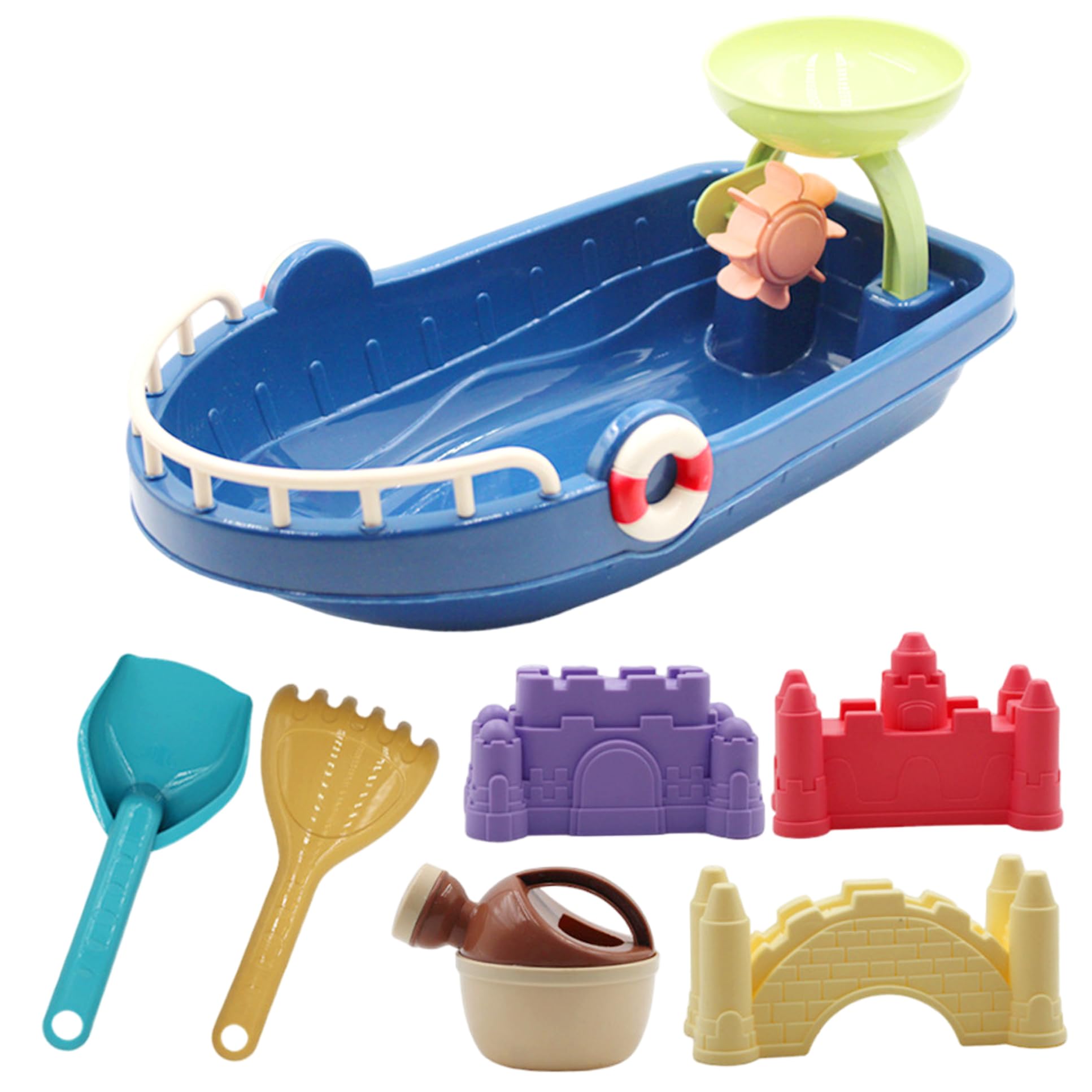 Juguetes de Arena de Playa Juego de Juguetes de Arena de Castillo con Pala y rastrillo Juego para niños pequeños Adultos Caja de de Playa Nieve para Jugar al Aire Libre
