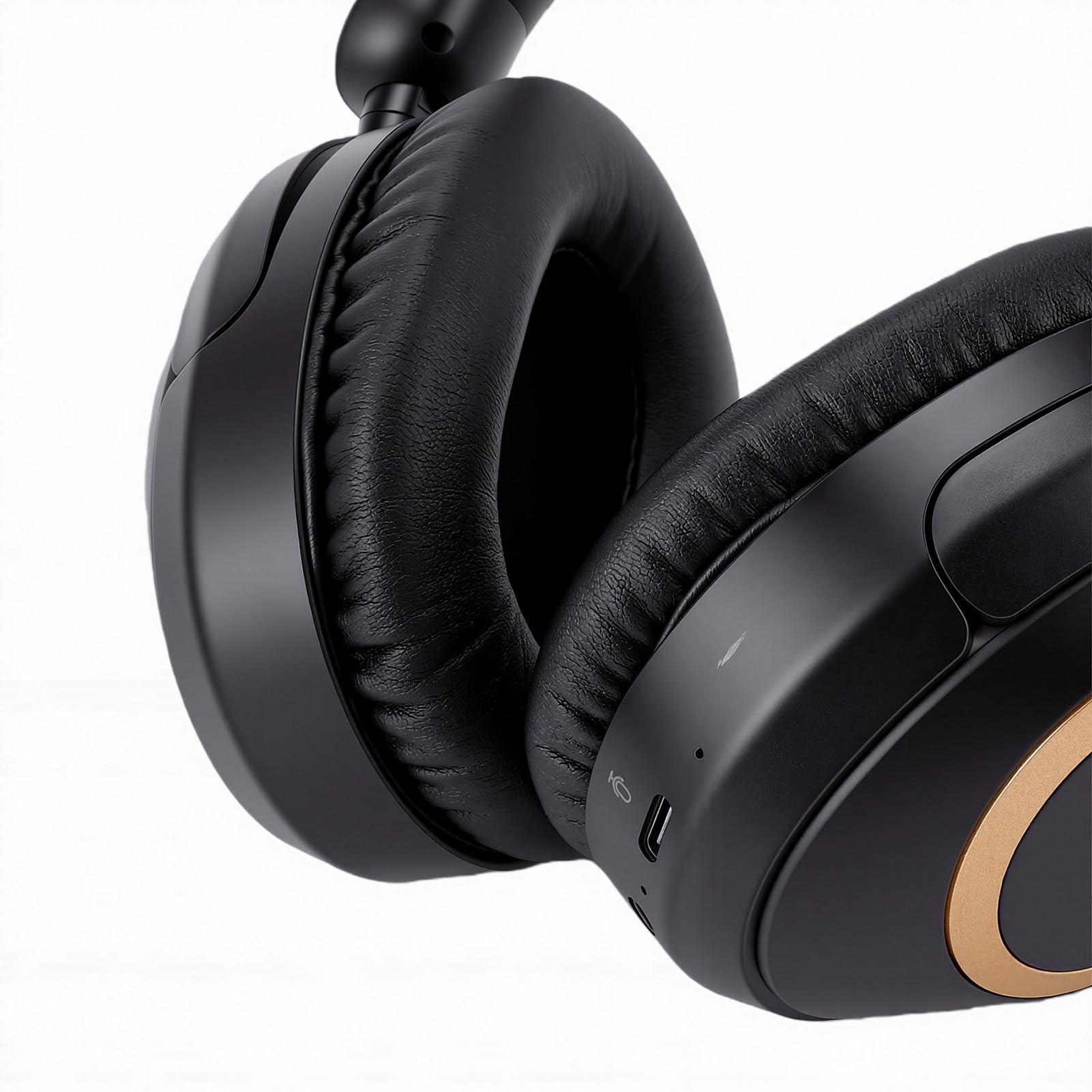 Focket Cuffie Bluetooth per Bambini con Cancellazione Attiva del Rumore, Cuffie Wireless Pieghevoli Sopra l'orecchio 6 Ore di Riproduzione, Bluetooth 5.3 per Bambini con Microfono, Feedback in