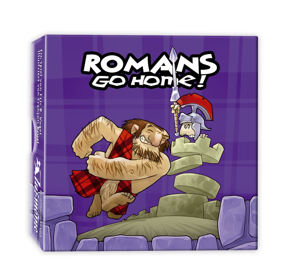 Asmodee Lui Meme 002358  Romans Go Home  Card Game [German Language]