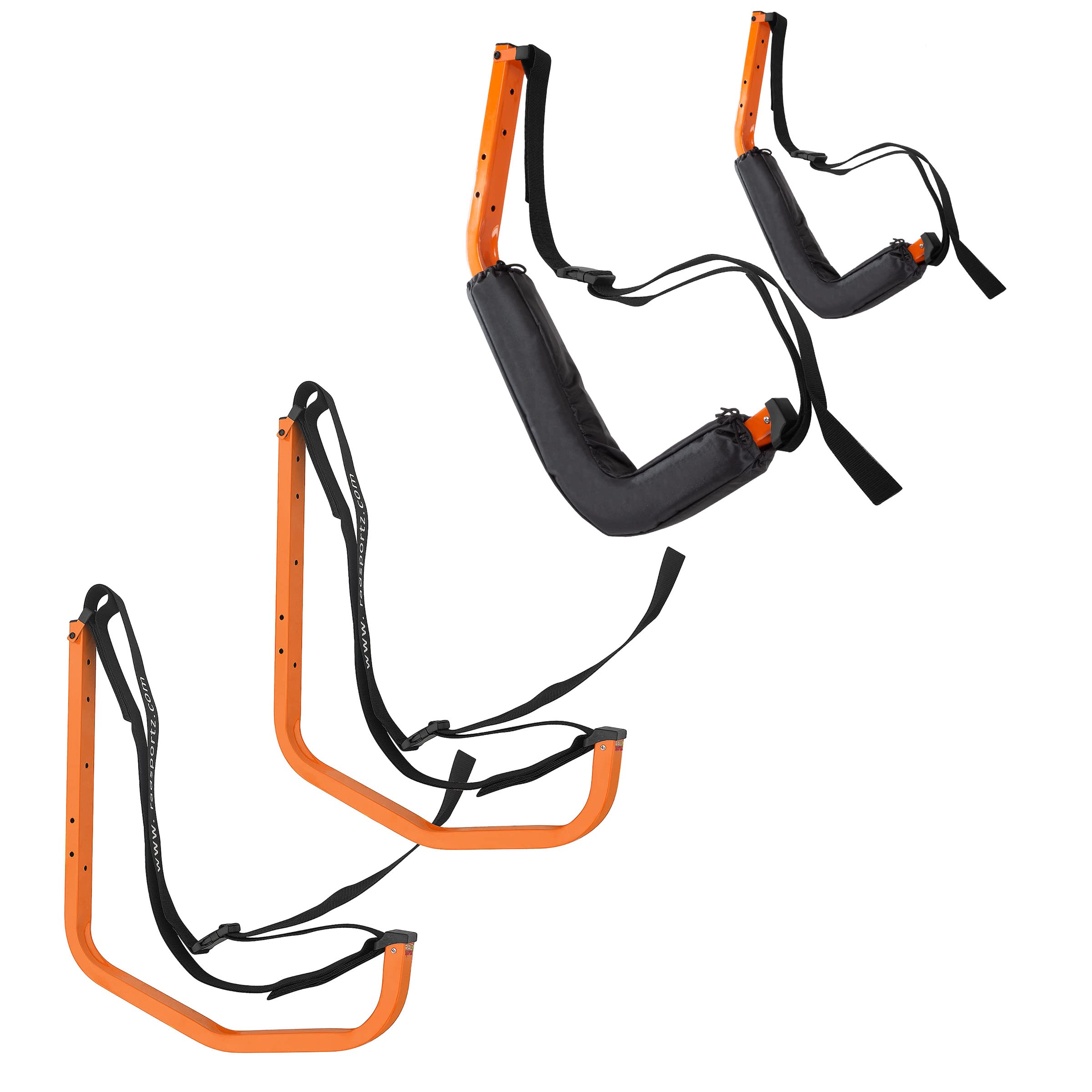 Kuuleyn Kajak-Wandhalterungen, Hängegestelle aus Stahl und Eva für die