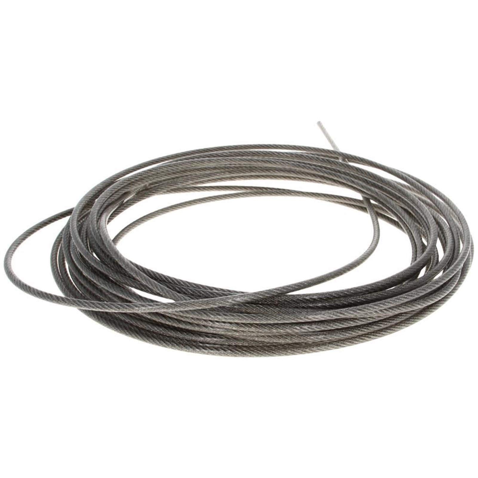 Cable Acero Recubierto de PVC cable de alambre de acero inoxidable 304-Acero-alambre flexible de la cuerda de 4 mm de diámetro 6 ~ 30m suave larga del cable de elevación for tender la ropa Cable De Al