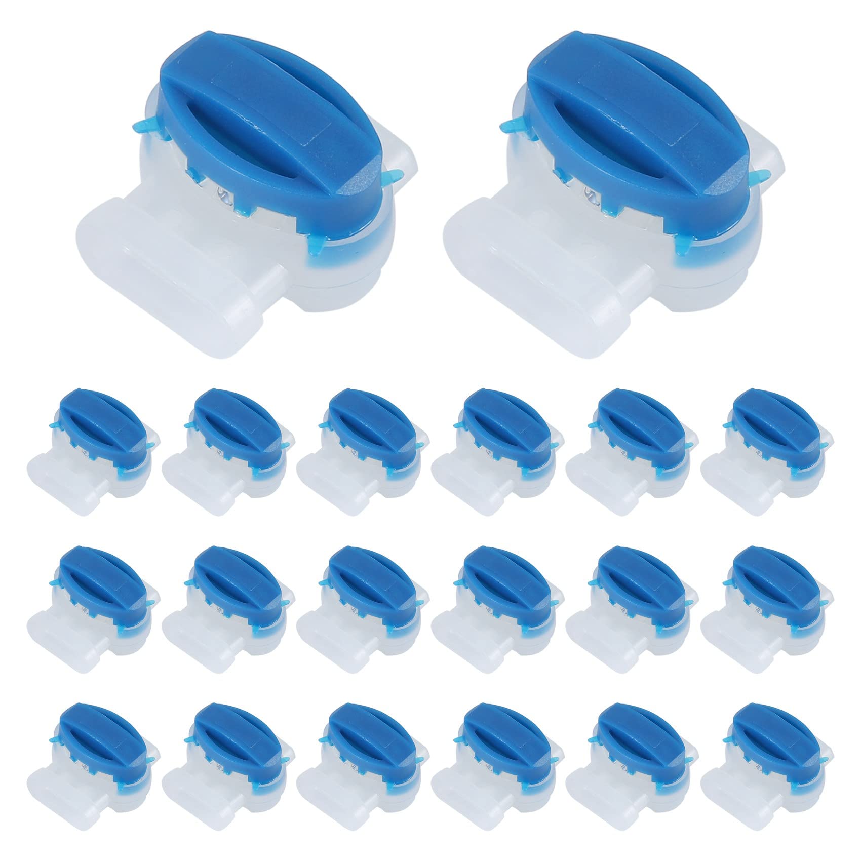 YUNYU Wasserdichte Drahtverbinder 20 Stück - Für Mähroboter Und Außenanwendungen