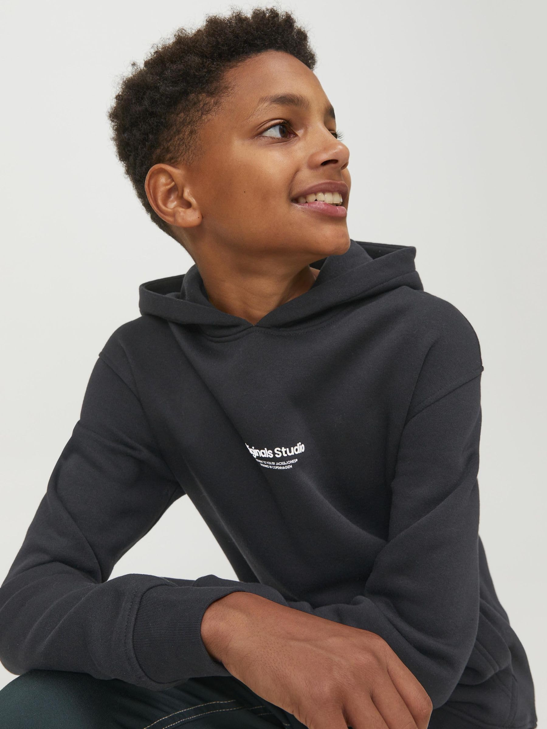 JACK & JONES Hood Jorvesterbro Noos JNR Sweat à Capuche Homme