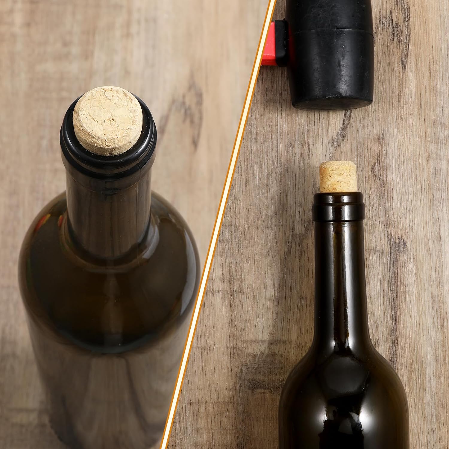 10 PCS Straight Wine Corks, #7 Premium Soft Wood Cork Stoppers, 1.57" X 0.79" Leakproof Wine Bottle Corks for Beer Crafts DIY Arts Decor