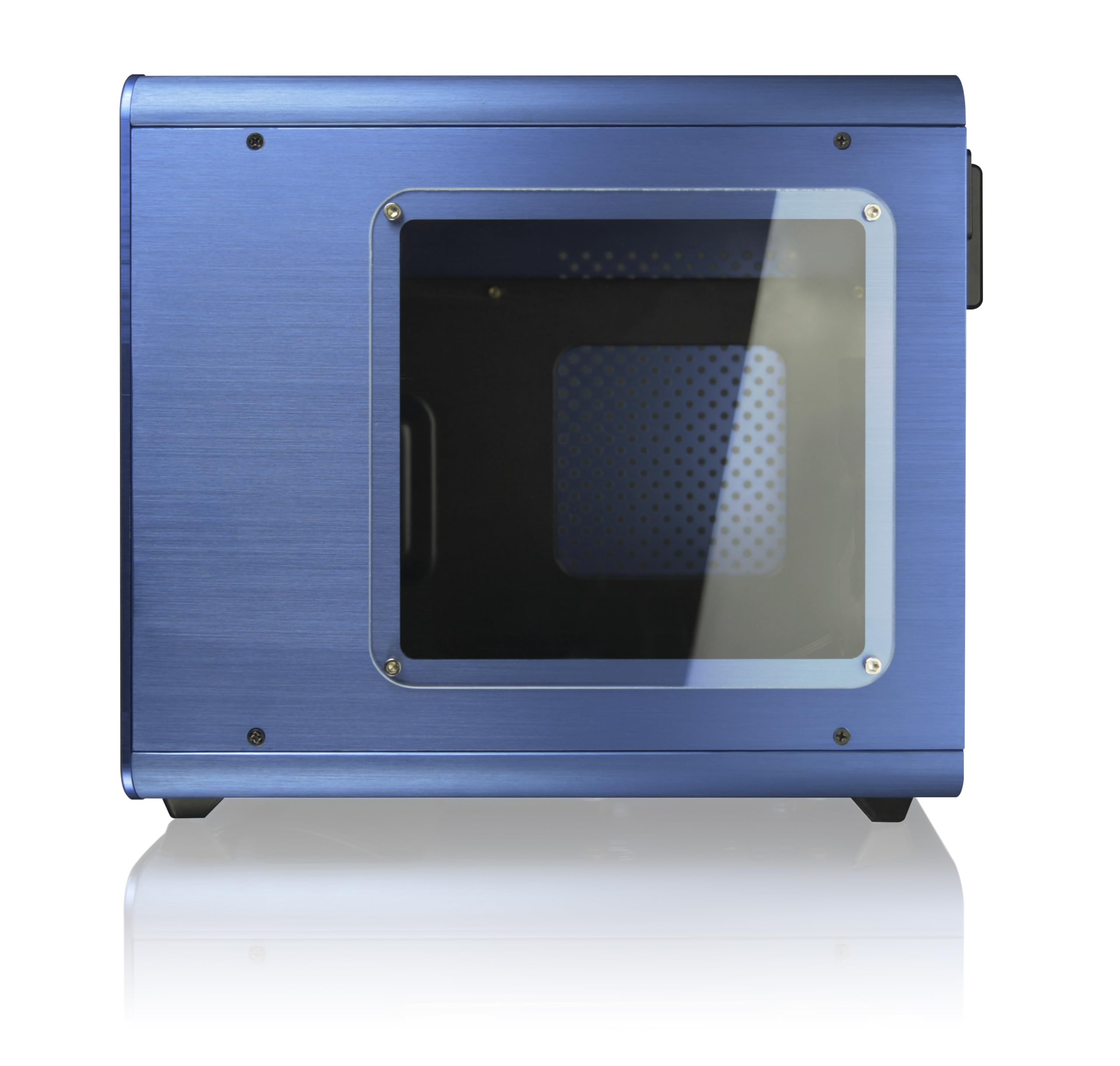 RAIJINTEK METIS Plus Blue, Alu. Capa para PC Mini-ITX, compatível