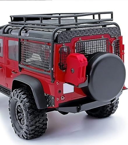 Benedict Harry RC Red de malla protectora de ventana metálica para 118 RC Crawler Car TRX4-M piezas de actualización