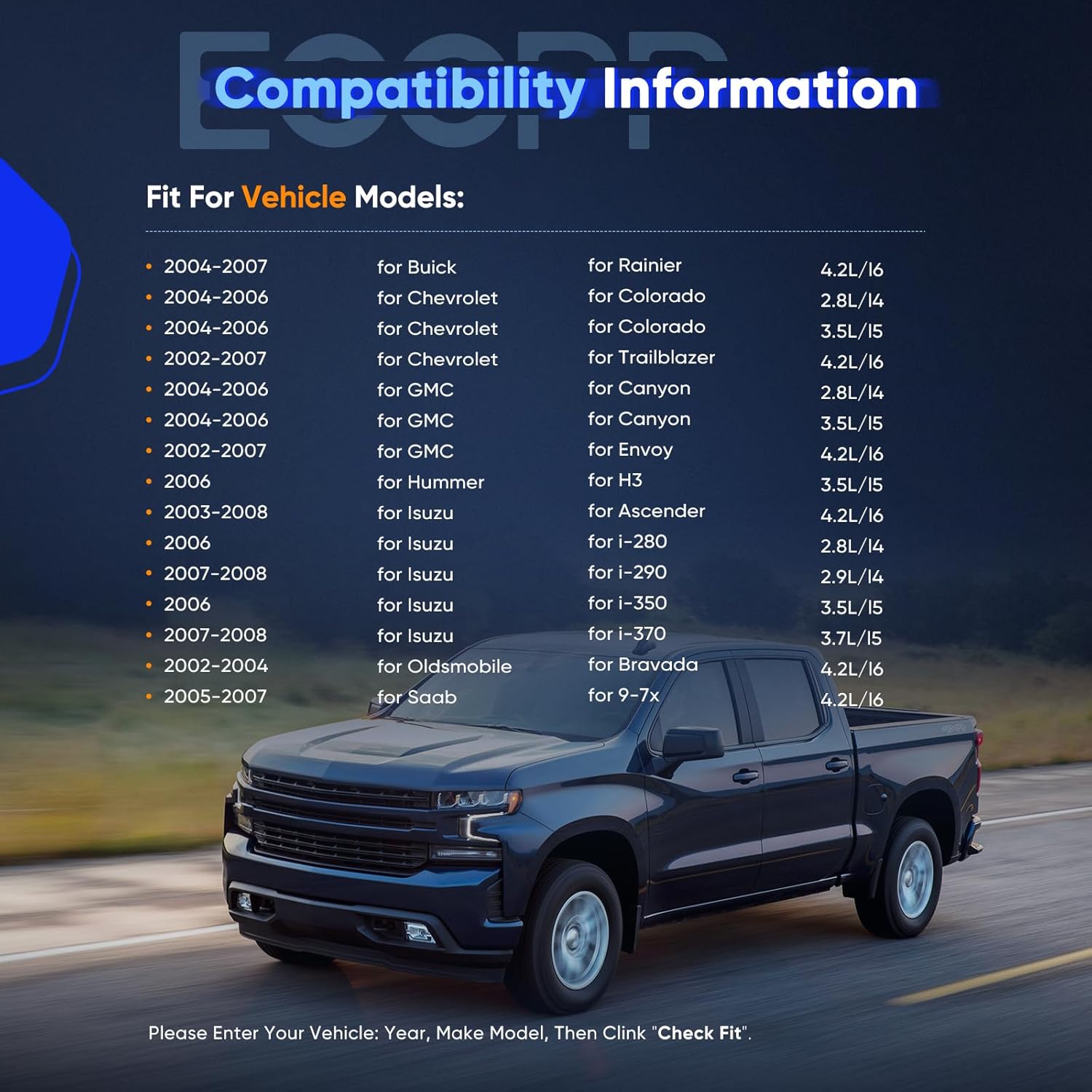 ECCPP Timing Chain Kit fits for Chevrolet Colorado,2004-2007 for Buick Rainier for Chevy Colorado Trailblazer 4.2L 2.8L 3.5L 2.9L 3.7L 9-0195SC, w/Timing Chains Crank Sprocket Tensioner Guide rails