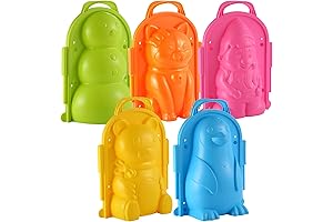 Teen Dream 5 PCS Snow Molds for Outside and Indoors