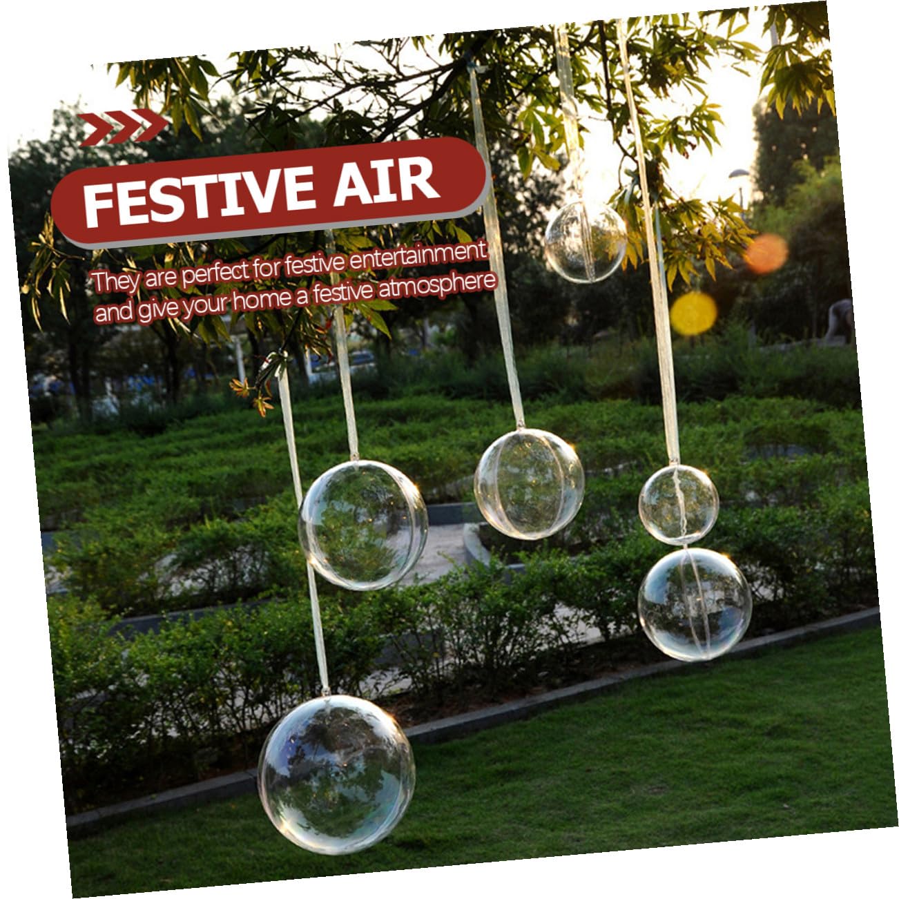 Cabilock 30 Piezas Bola Hueca de Navidad Adornos claros para Claro Bolas de Navidad Adornos navideños Bolas Transparentes rellenables Bolas de Navidad rellenables Claro Adornos de Navidad