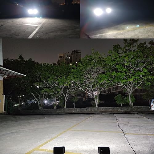 Miniatura 6 de Luces LED de trabajo para tractor, 2 unidades de aproximadamente 6.7 pulgadas, equipo pesado, luces LED para conducción, luces todoterreno, luces de