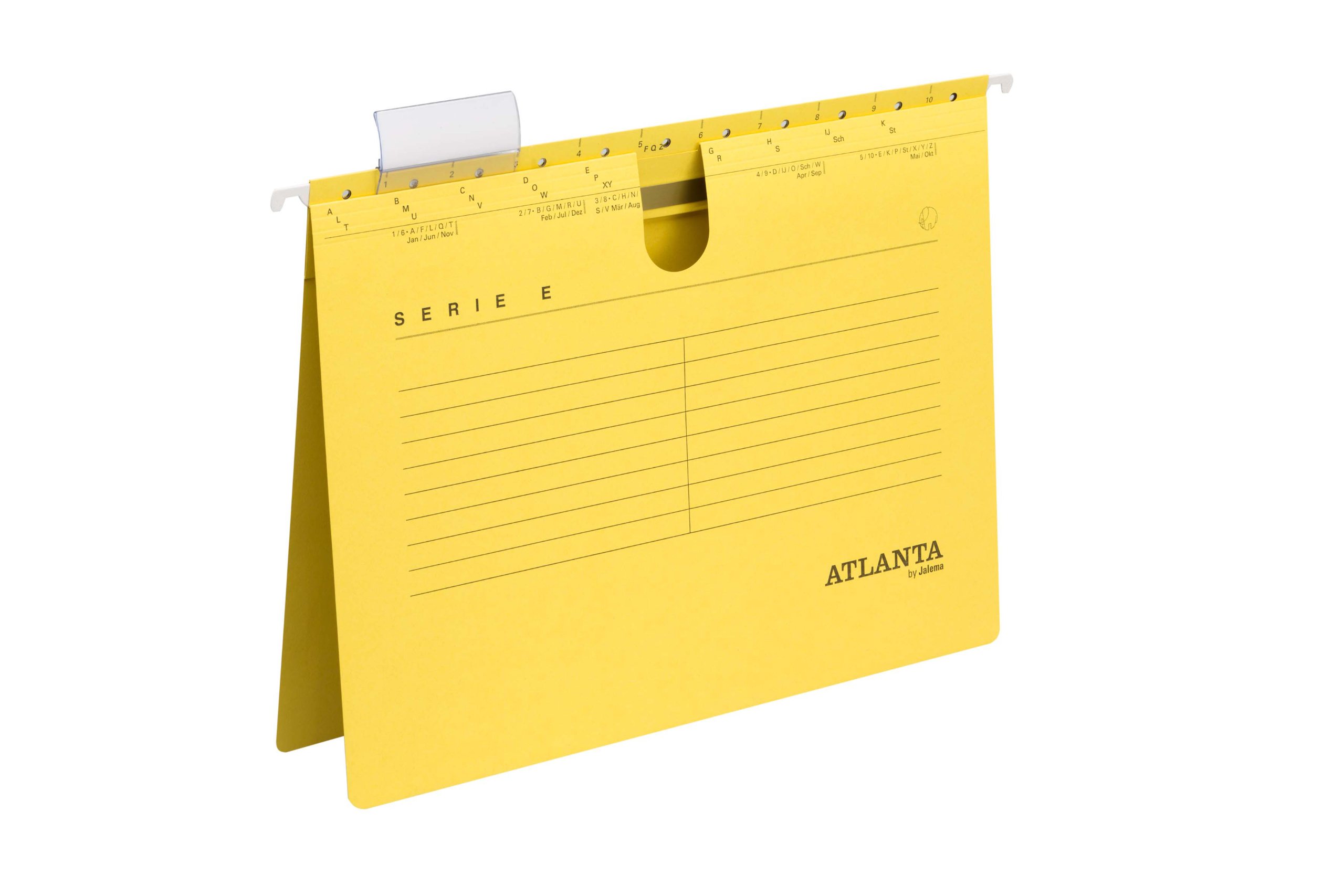 Jalema 2655814400 Lot de 25 classeurs suspendus Atlanta Serie E A4 (Jaune) (Import Royaume Uni)
