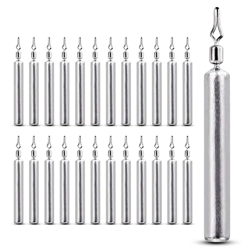 Amazon | QISHUO ダウンショット ワーム シンカー オモリ バス