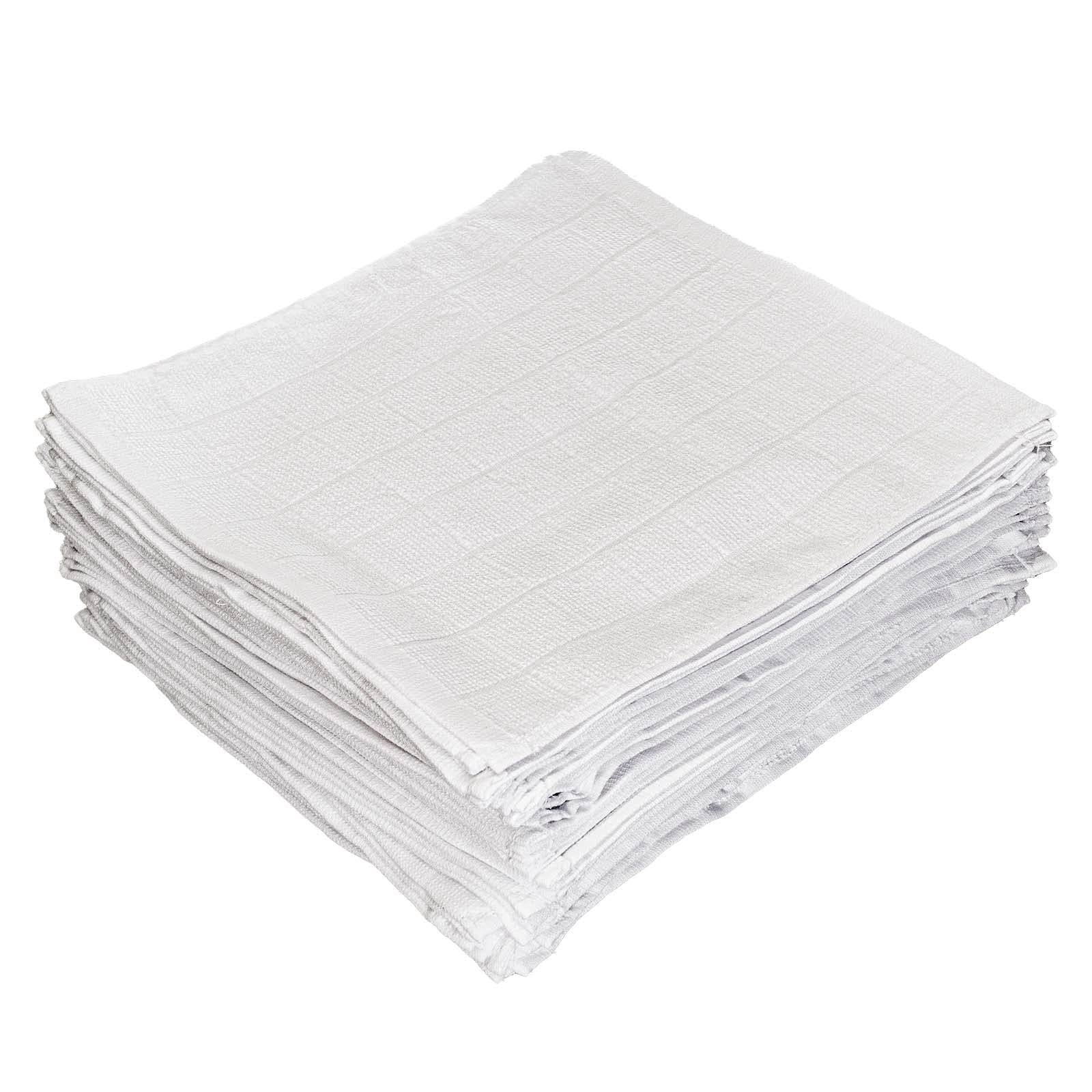Oshibori Towels 50 Piece Set White Cotton Restaurant Grade 11in Japan