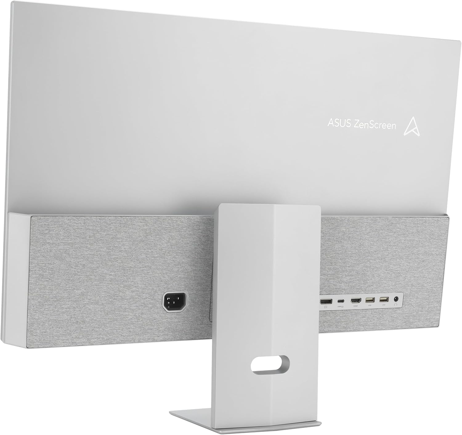 ASUS ZenScreen MS27UC Monitor 27", Ultra HD IPS (3840x2160), HDMI, DisplayPort, Hub USB, Compatibile con Google TV e con lo Streaming, 99% sRGB, Argento
