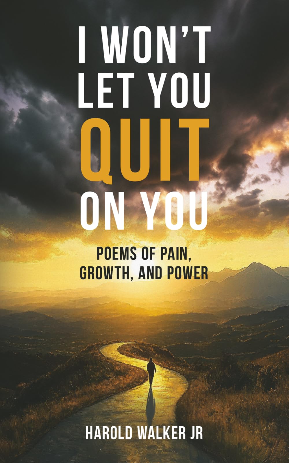 I Won't Let You Quit on You: Poems of Pain, Growth, and Power