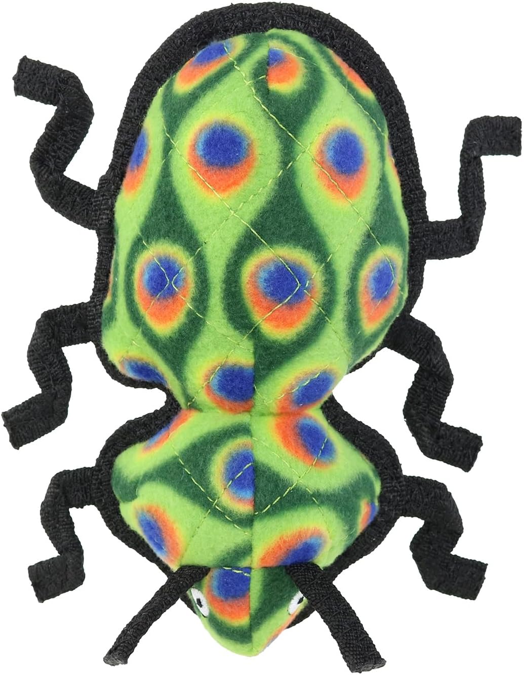 TUFFY - World's Tuffest Soft Dog Toy - Bug - Squeaker. Multiple Layers. Made Durable, Strong & Tough. Interactive Play (Tug, Toss & Fetch). Machine Washable & Floats (Dragonfly, Large 2 Pack)