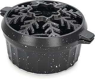 Cast Iron Wood Stove Steamer 2.5 Quart with Large Opening Top