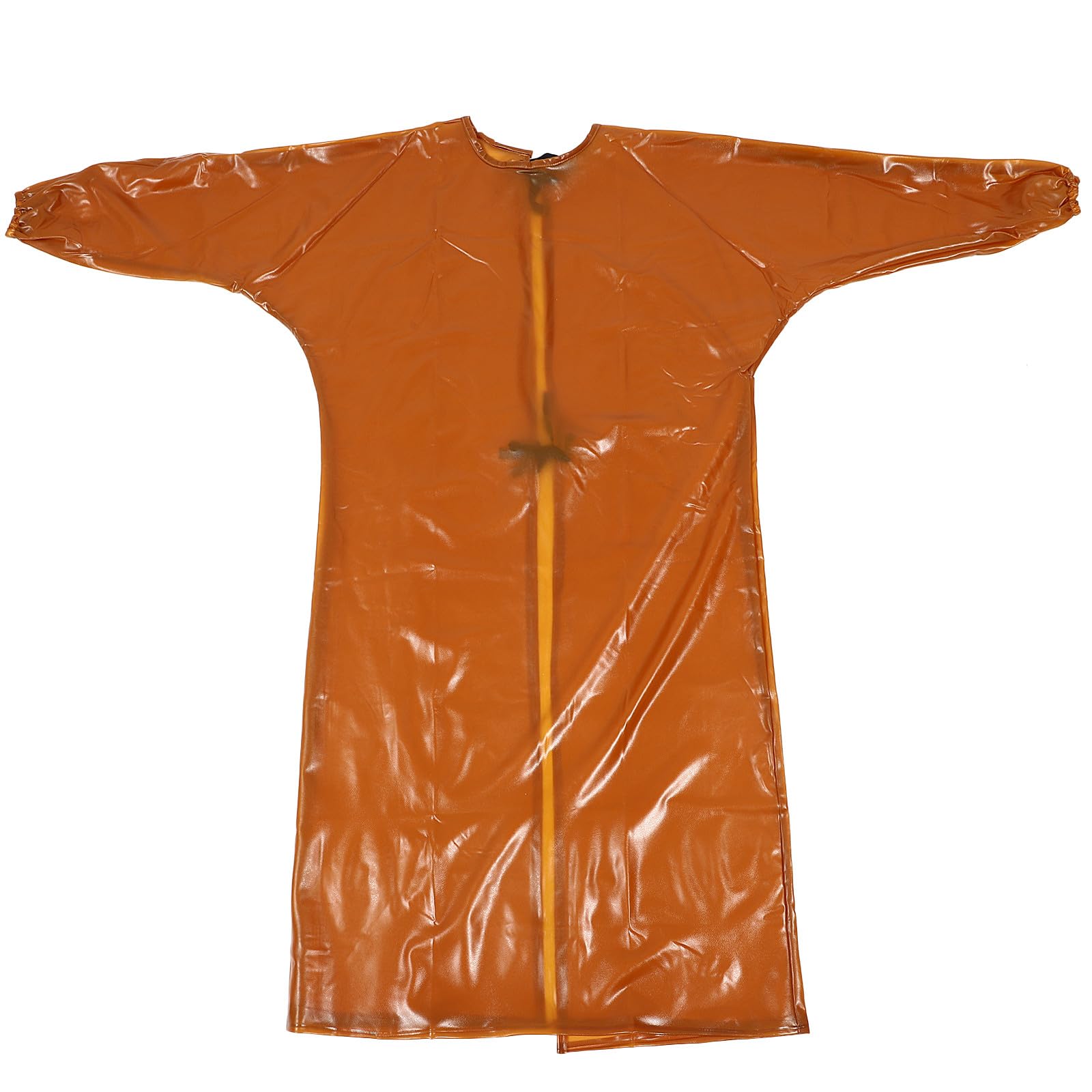 Tablier de Protection Imperméable Pvc Jaune, Modèle Simple pour Travail