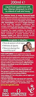 (2 Pack) - Vitabiotic - Feroglobin Plus Liquid | 200ml | 2 Pack Bundle by Vitabiotics